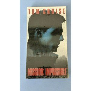 NEW Mission Impossible (Tom Cruise) VHS Tape 1996 New - Factory Sealed